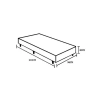 BASE BOX SOLTIERÃO 96X203X40 BLINDADO thumb 2